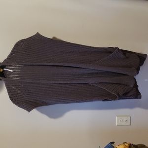 Free People Long Chunky-Knit Sleeveless Sweater